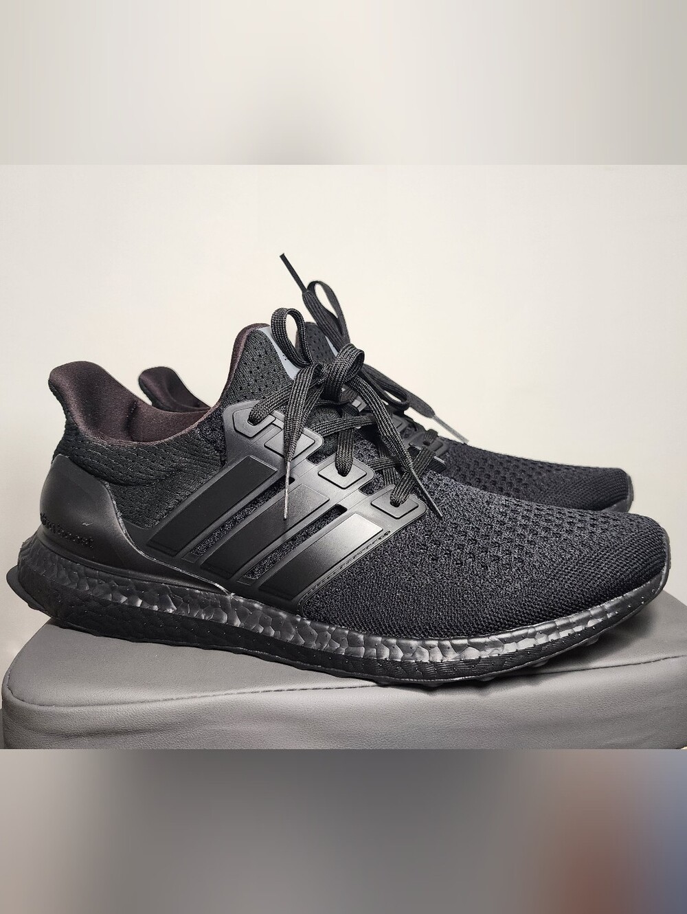 Adidas Ultraboost 1.0 Men's Black Running Shoes - Size 11.5